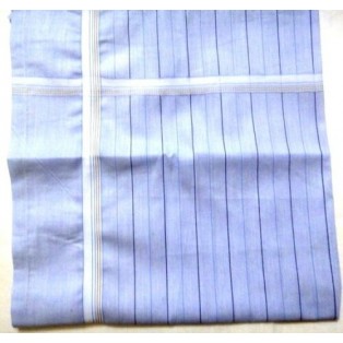 SET of 3 Men's Cotton Handkerchief Hanky - 17 inches Pocket Square